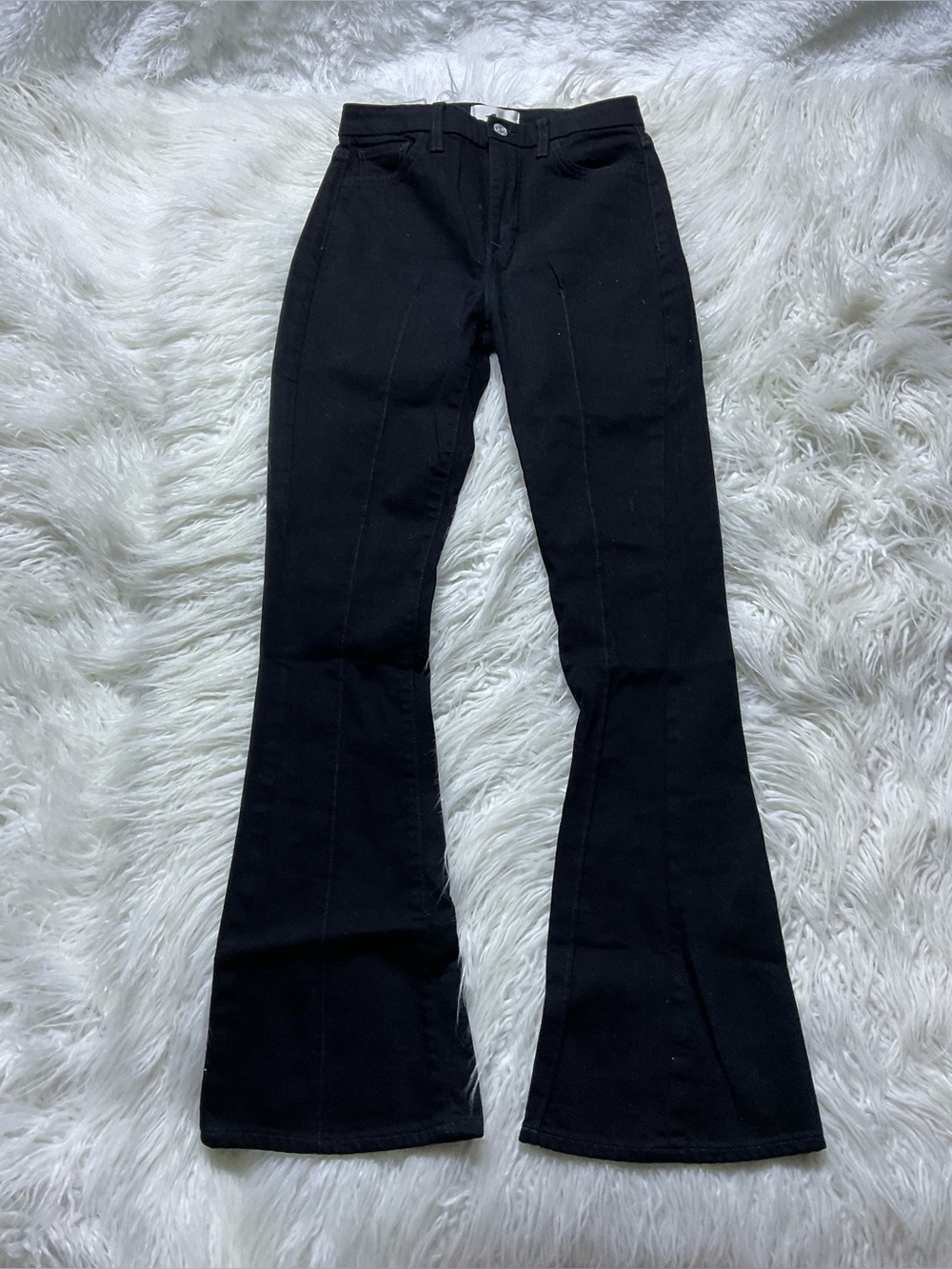 7FAM Ultra High Rise Skinny Boot Jeans